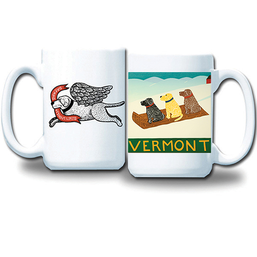 Vermont Sled Dogs mug