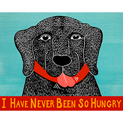 I Have Never Been So Hungry Giclee Print | Dog Mountain, VT - Stephen ...