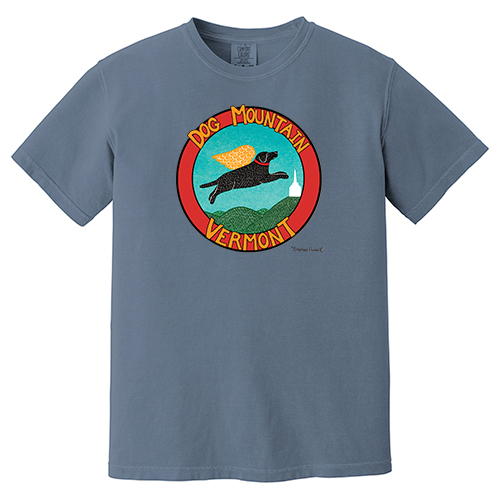 Mountain Vermont T-Shirt | Dog Mountain, VT Stephen Huneck