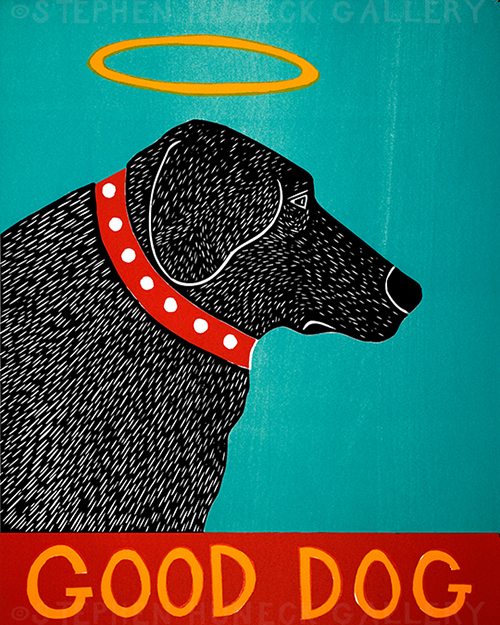 Good Dog Giclee Print | Dog Mountain, VT - Stephen Huneck