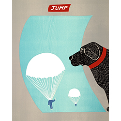 Dogs Are Trusting But Not Stupid Giclee Print Dog Mountain Vt Stephen Huneck