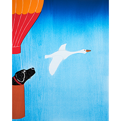 Dogs Are Trusting But Not Stupid Giclee Print Dog Mountain Vt Stephen Huneck