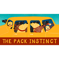 Pack Instinct - Full Edition Print