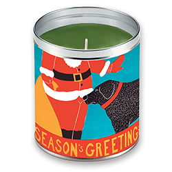 Season's Greetings - Candle