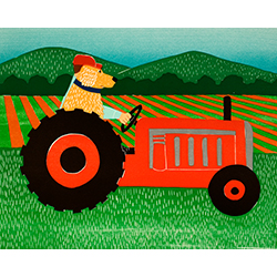 The Tractor - Giclee Print