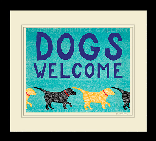 Dogs Welcome - Mat  Dog Mountain, VT - Stephen Huneck
