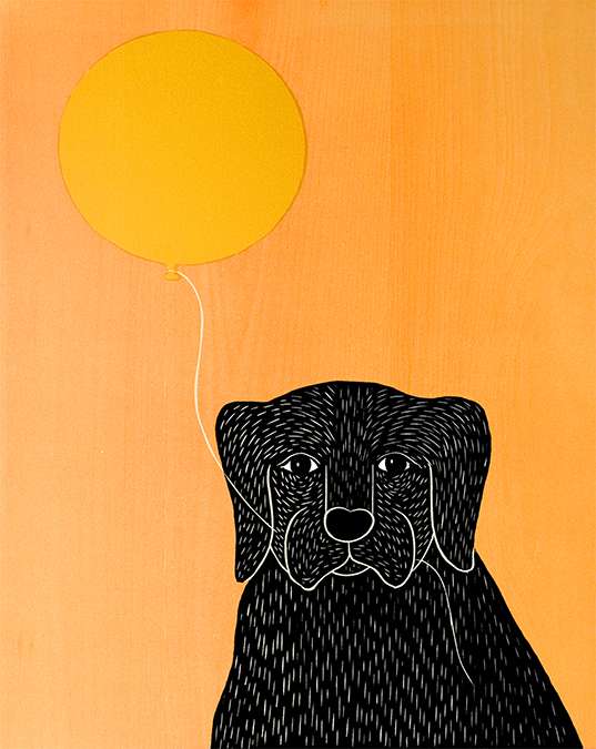 Sally's Balloon - Giclee