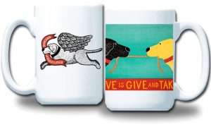 Love is Give and Take Mug