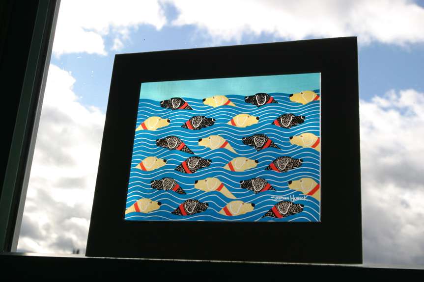 Beach Party - Transparent Giclee