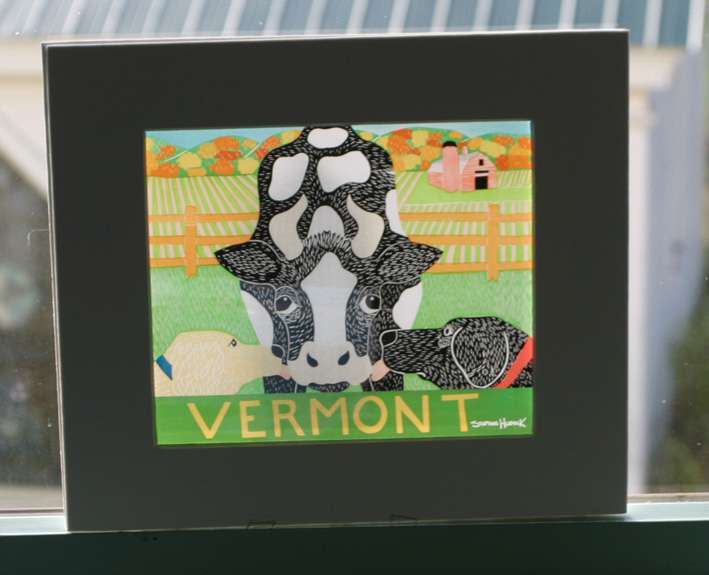 Bessie-Vermont - Transparent Giclee