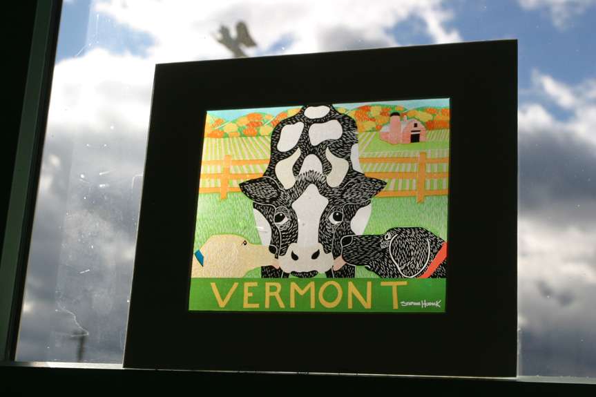 Bessie-Vermont - Transparent Giclee