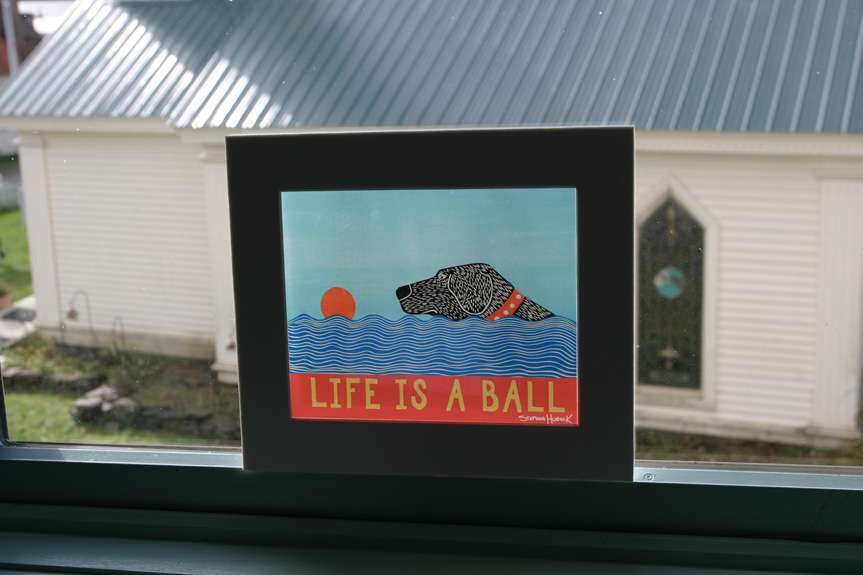 Life is a Ball (Color Choice) - Transparent Giclee