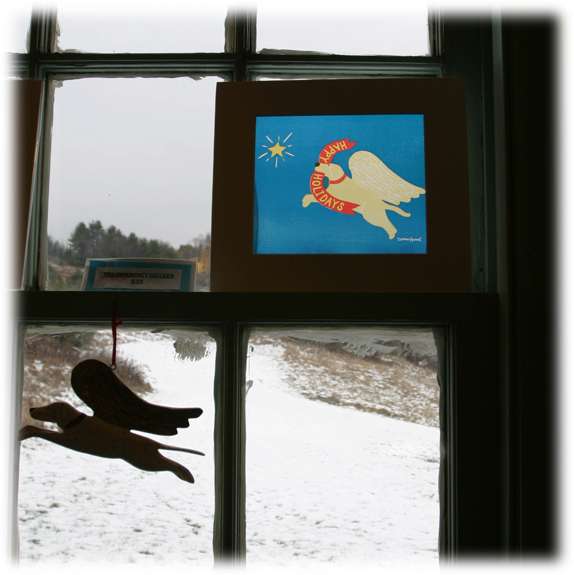 Happy Holidays - Transparent Giclee