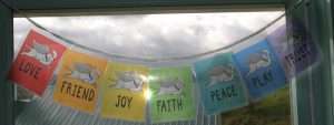 Transparent Laminated Prayer Flags