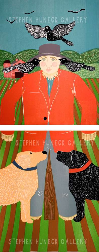 The Scarecrow - Diptych Giclee