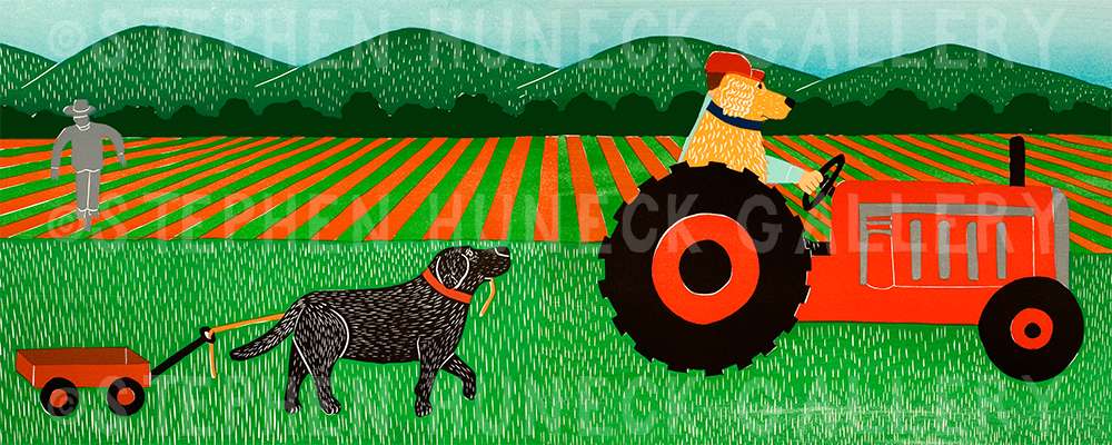 The Tractor - Full Edition Giclee