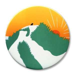 On the Mountain - 2.25" Round
