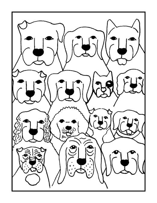 Sally Paints Dog Mountain - Coloring Book