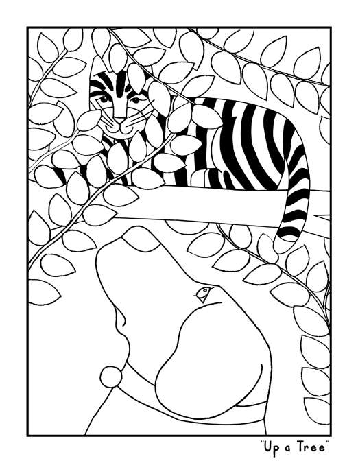 Sally Paints Dog Mountain - Coloring Book