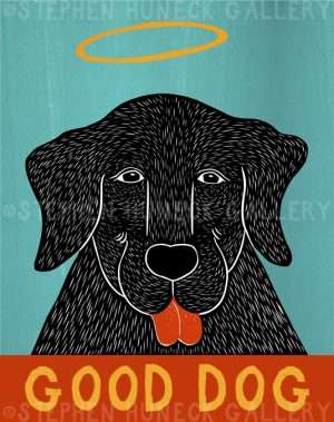 Good Dog-Happy Lab - Giclee Print