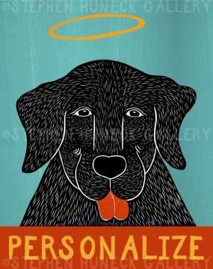 Good Dog-Happy Lab - Customizable Giclee