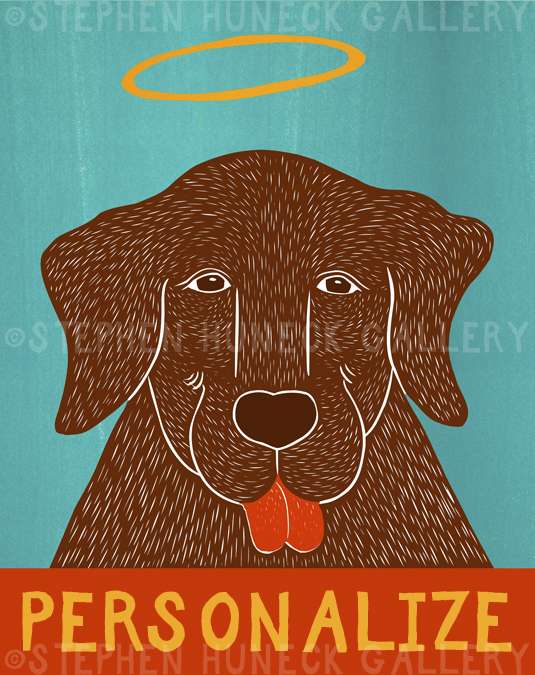 Good Dog-Happy Lab - Customizable Giclee