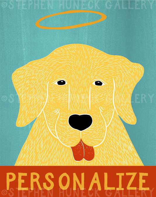 Good Dog-Happy Lab - Customizable Giclee
