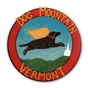 Dog Mountain VT Logo - 2.25" Round