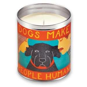 Dogs Make People Human - Candle