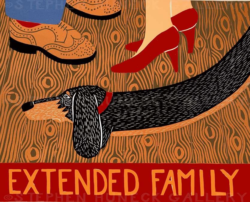 Extended Family - Giclee Print