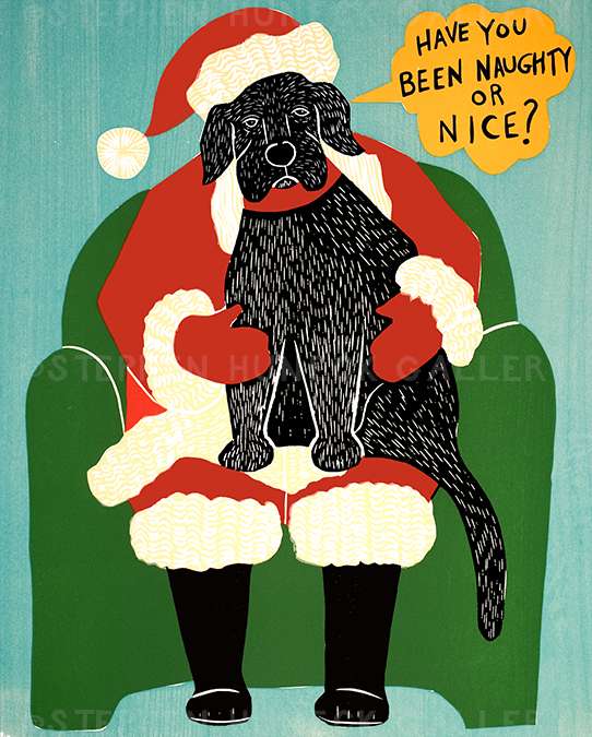 Have You Been Naughty or Nice? - Giclee Print