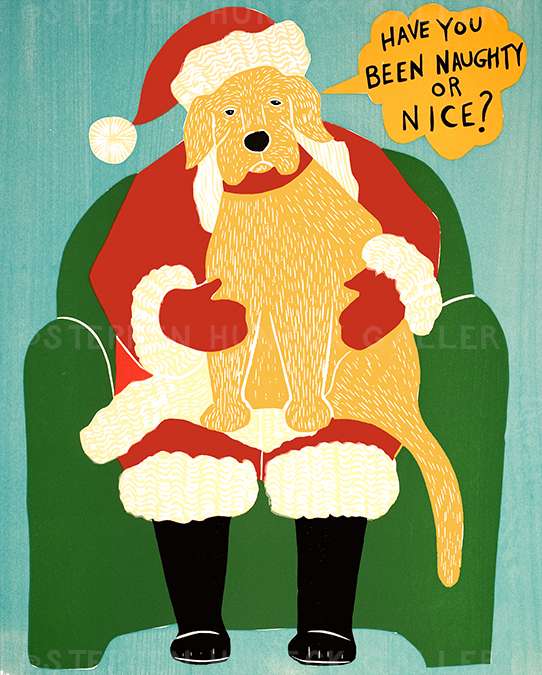 Have You Been Naughty or Nice? - Giclee Print
