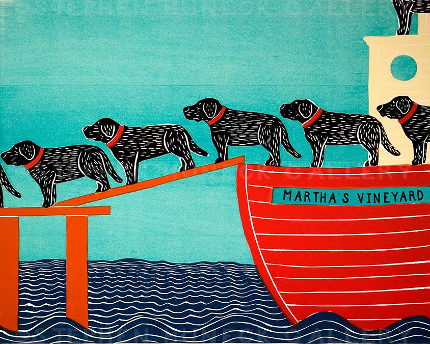 Island Ferry-Martha's Vineyard - Giclee Print