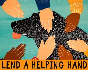 Lend a Helping Hand - Giclee Print