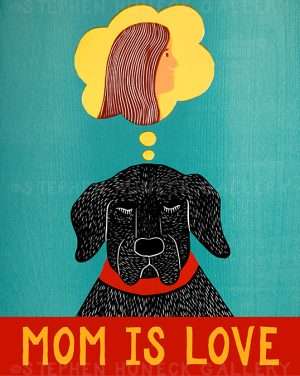 Mom is Love - Giclee Print