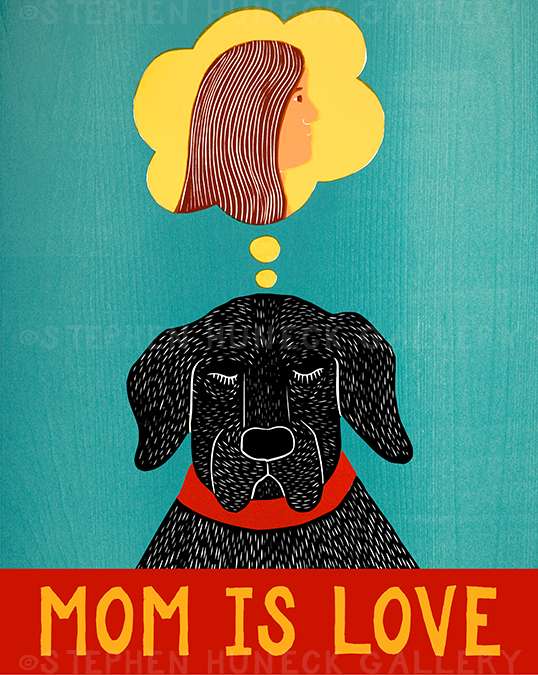 Mom is Love - Giclee Print