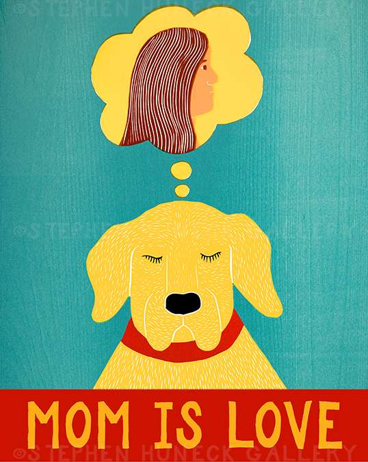 Mom is Love - Giclee Print
