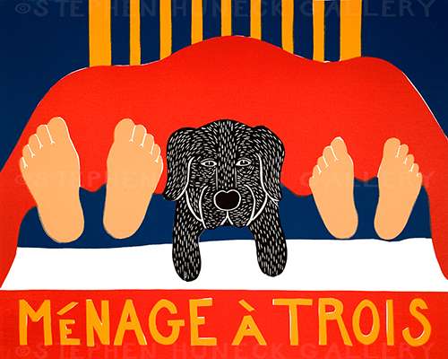 Menage a Trois - Giclee Print
