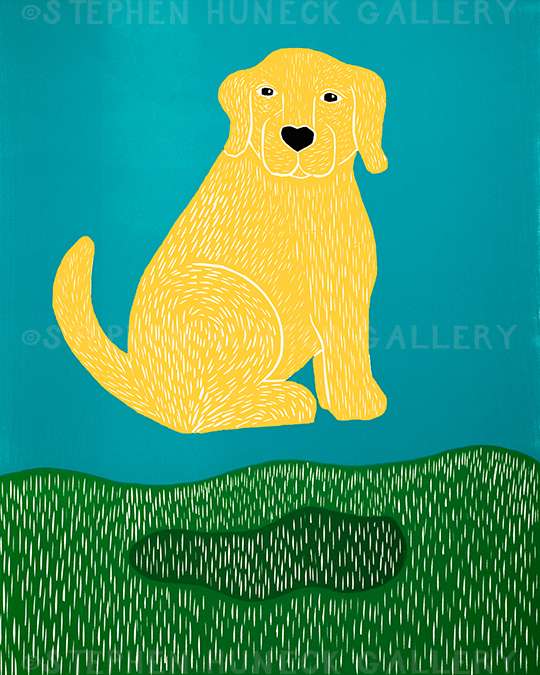 My Guru - Original Woodcut