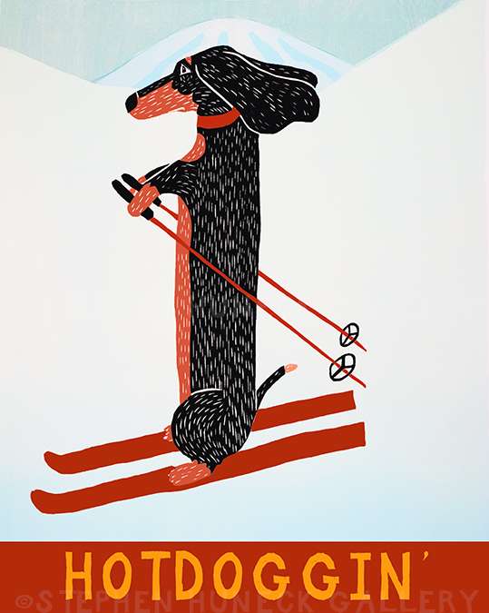 Hotdoggin' - Giclee Print