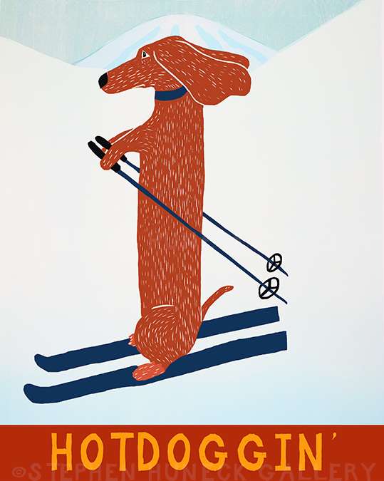 Hotdoggin' - Giclee Print