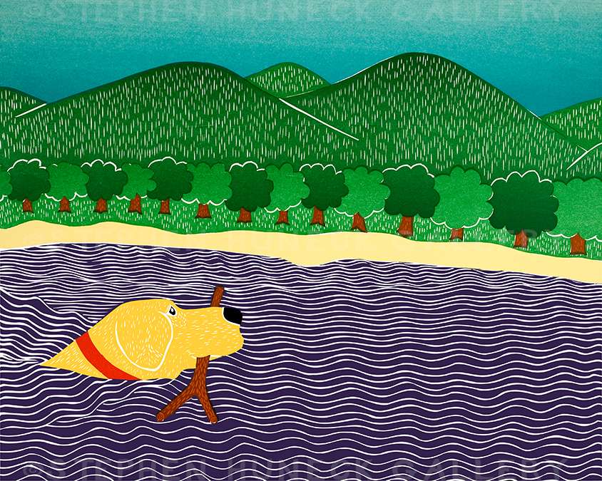 I Like Sticks - Giclee Print