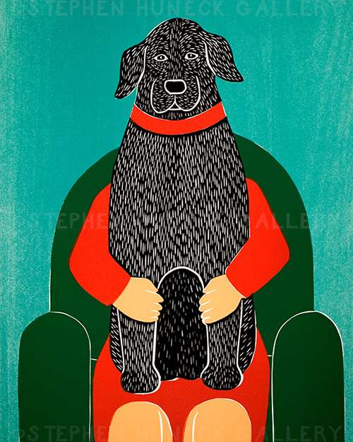 Lap Dog - Giclee Print