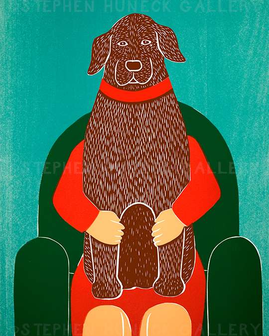 Lap Dog - Giclee Print