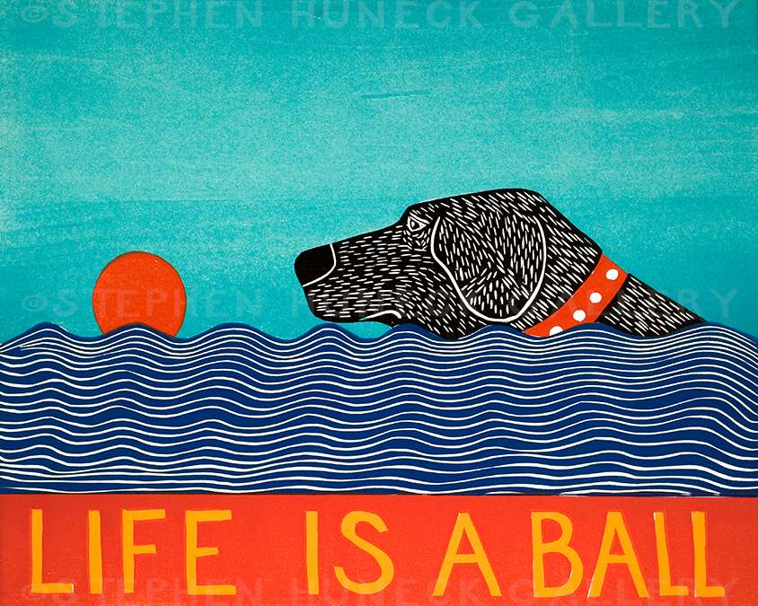 Life is a Ball - Giclee Print