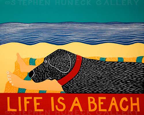 Life is a Beach - Giclee Print