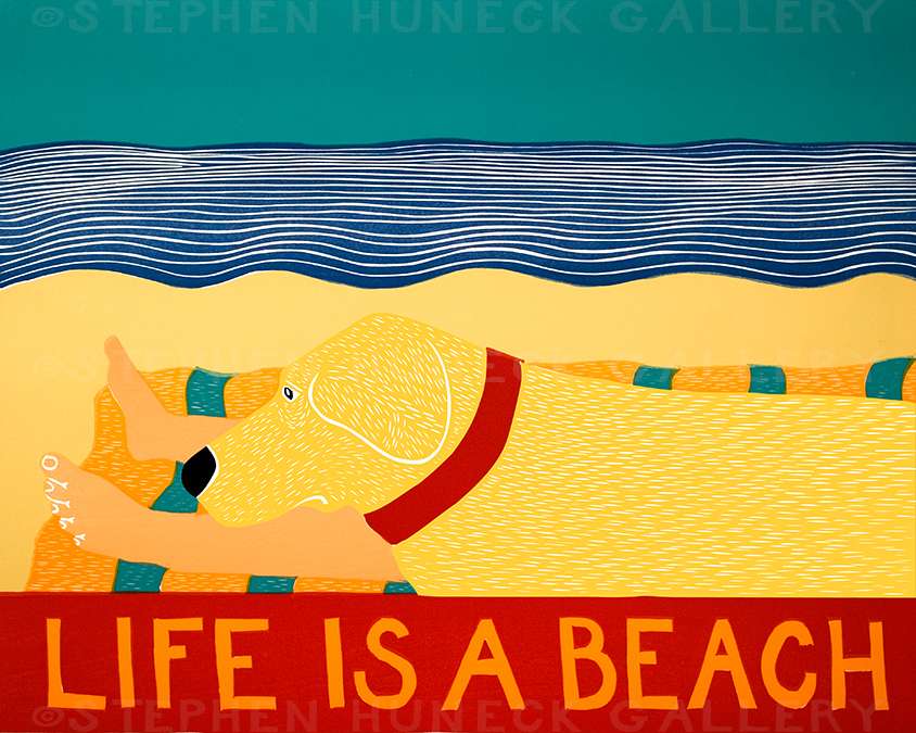 Life is a Beach - Giclee Print
