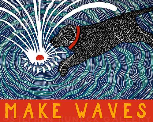 Make Waves - Giclee Print