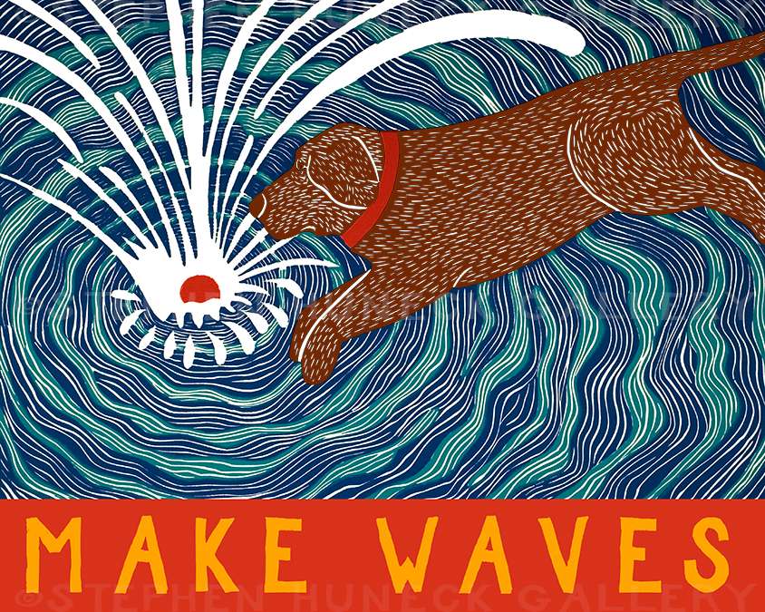 Make Waves - Giclee Print
