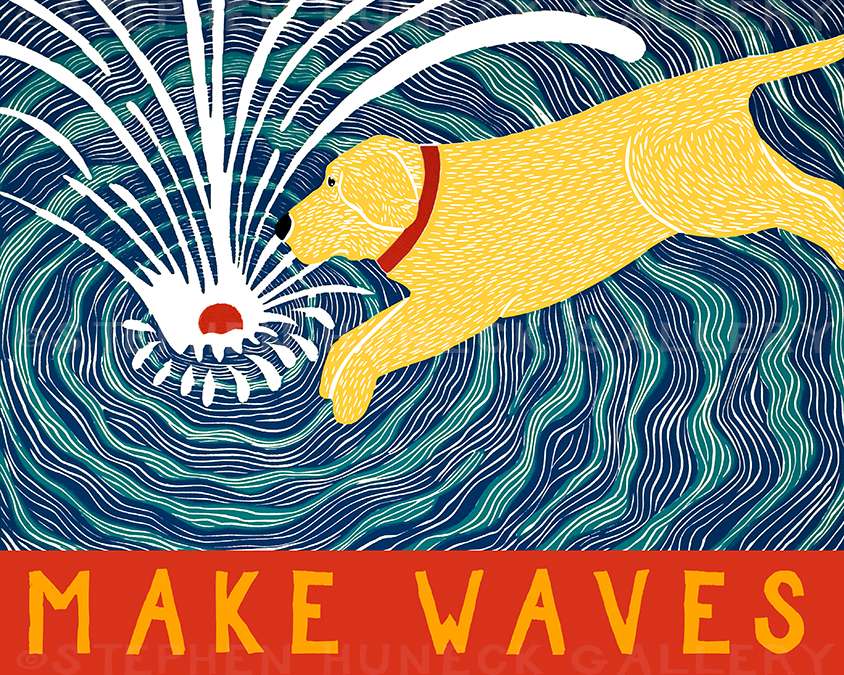 Make Waves - Giclee Print